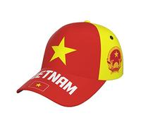 934 Bonnet De Golf Drapeau du Vietnam Football Vietnamien Patriotique Snapback Hat Vintage Casquette Baseball Respirant Chapeau De Tennis pour Homme Femme Running