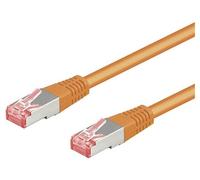93475 Patch cord S/FTP 6 Line Cu LSZH orange 5m 28AWG Goobay