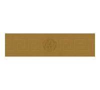 935262 - Versace Méduse Clé Grecque Doré AS Creation Bordure Papier Peint