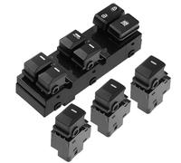 93570-3W400WK 935703W400WK 93575-1H000 Pulsante interruttore alzacristalli elettrico per Kia Sportage 93570-3W450WK (Nero - 1 Set)
