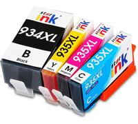 935XL 934XL Replacement for HP 934 XL 935XL Cartridge HP 934 Ink 934 for Officejet Pro 6230 6830, Officejet 6820 (Black Cyan Magenta Yellow, 4-Pack)