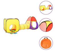 93674 vidaXL Tente de jeu pour enfants Multicolore 255x80x100 cm