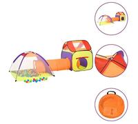 93675 vidaXL Tente de jeu pour enfants Multicolore 338x123x111 cm