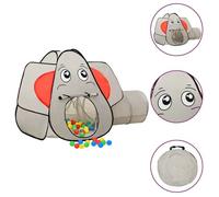 93678 vidaXL Tente de jeu pour enfants Éléphant Gris 174x86x101 cm