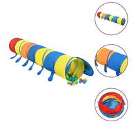 93685 vidaXL Tunnel de jeu pour enfants Multicolore 245 cm Polyester