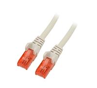 93689 Patch cord U/UTP cat: 6 connecteurs RJ45, des deux côtés Line Cu 15m...