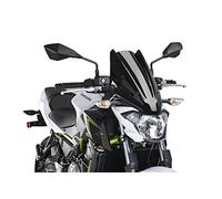 9369 - accessoire de pare-brise à main en forme de dôme n.g. touring compatible avec kawasaki z650 2017-2019 COULEUR NOIR