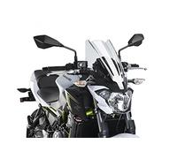 9369 - accessoire de pare-brise à main en forme de dôme n.g. touring compatible avec kawasaki z650 2017-2019 COULEUR TRANSPARENTE