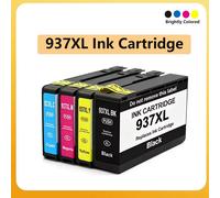 937 937xl Cartouche d'encre compatible HP937 XL pour HP OfficeJet Pro 9110b 9120b 9130b 9720 9730 9110e 9120e 9130e 9720e 9730e 1 SET