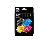 937 - Pack de 4 - noir, cyan, magenta, jaune - original - Officejet - blister - cartouche d'encre