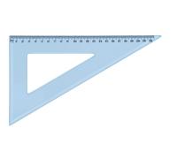 [938615-12] JPC Lot de 12 Equerres plastique incassable 60° 21 cm Graduée 18cm