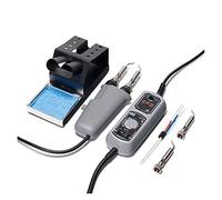 938D brucelles fer à souder électrique température constante chauffage Portable réparation reprise pincettes fers,Contrôle de précision(938D kit,2)