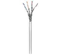 [93954] Goobay Bobine Câble Réseau CAT 6 S/FTP (PiMF) 100 m Gris AWG 27/7 (st...