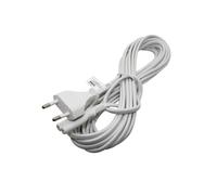 93988 Câble CEE 7/16 (C) mâle, CEI C7 femelle 5m femelles : 1 blanc Goobay