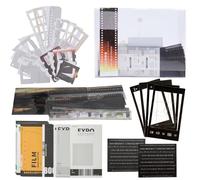 94 pcs Vintage Film Scrapbooking kit Autocollants Rétro Journal Intime Accessoires Journal Stickers Esthétiques Pour Loisirs Créatifs et Artisanat Thème du Cinéma Pour Appareil Argentique Autocollants