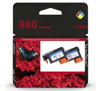 940 Tête d'impression, C4900A C4901A Tête d'impression ABS Antirouille Traceur Accessoires D'imprimante Remplacement Adapté Aux Imprimantes HP OFFICEJET PRO8500 8500A 8000A,1 Set-1 Pack