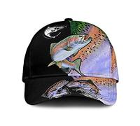 942 Casquette Amateurs De Pêche À La Truite Casquette De Chasse Rétro Golf Hat Réglable Trucker Cap pour Extérieur, Adolescent, Camping