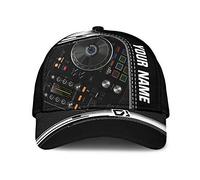 942 Casquette Musique DJ Player Personnalisée Imprimée Trucker Cap Unisexe Casquette Baseball Vintage Hip Pop Casquette pour Adolescent, Cadeau, Camping