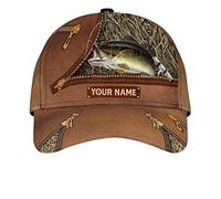 942 Golf Casquette Pêche Personnalisée Casquette Baseball Coton Casquette De Chasse Réglable Casquettes De Pêche pour Cadeau, Running, Adolescent