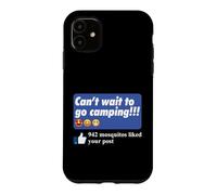 942 Moustiques J'Ai aimé Votre Message Mosquito Meme Funny Camping Coque pour iPhone 11