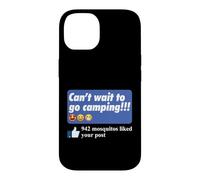 942 Moustiques J'Ai aimé Votre Message Mosquito Meme Funny Camping Coque pour iPhone 14