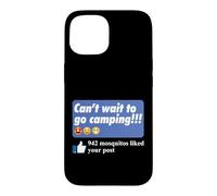 942 Moustiques J'Ai aimé Votre Message Mosquito Meme Funny Camping Coque pour iPhone 15