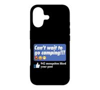 942 Moustiques J'Ai aimé Votre Message Mosquito Meme Funny Camping Coque pour iPhone 17