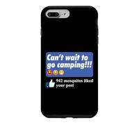 942 Moustiques J'Ai aimé Votre Message Mosquito Meme Funny Camping Coque pour iPhone 7 Plus/8 Plus