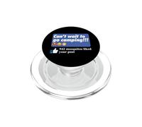 942 Moustiques J'Ai aimé Votre Message Mosquito Meme Funny Camping PopSockets PopGrip pour MagSafe