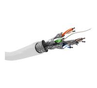 [94217] Goobay Bobine 100 m Câble CAT 6 S/FTP (PiMF) 100 m Blanc
