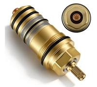 94282000 Unité de Contrôle de la Température,Cartouche Thermostatique 3/4'' | Compatible avec Hansgrohe 94282000, Remplaçant la Vanne pour Mitigeur de Douche et Baignoire 2 ou 3 Trous