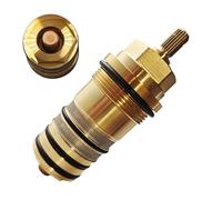 94282000 - Unité de contrôle de température en laiton - Cartouche de douche thermostatique en laiton - 3/4" - Compatible avec les douches Hansgrohe Ecostat - Thermostat de baignoire à 2 et 3 trous