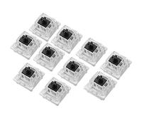 943 10 PCs Mécanique Clavier Commutateur Clavier Noir commutateur de Remplacement Noir commutateur Plaque Monté Noir Commutateur De Remplacement pour Gateron Cherry MX