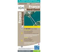 945 - France Nord Ouest 2023 plastifiée