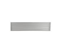 94512 Grille de ventilation pour réfrigérateur et four 8 lames Inox