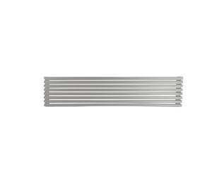 94512 Grille de ventilation pour réfrigérateur et four 8 lames Inox