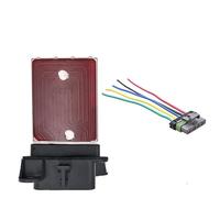 94560526 Résistance et prise de moteur de ventilateur de ventilateur de radiateur de radiateur à 5 broches / adapté for Chevrolet Sonic Trax Spark / adapté for Buick Encore 95018066 52429971(With conn