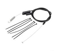 946-04728A Câble d'entraînement pour Craftsman & pour tondeuse à gazon TROY-BILT, 78,34 pouces, pièce de rechange avec corde de traction en plastique robuste pour autoconducteur, noir, 1 pièce