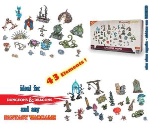 94635 Dungeons & Lasers - Terrain De Ruines Anciennes Épars