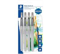 [949-SBK4-C] STAEDTLER Kit de pinceau à réservoir d'eau Design Journey 4 Tailles