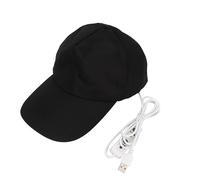 94pcs lampe perles ménage perte de cheveux instrument de traitement de l'huile de contrôle de croissance des cheveux Cap thérapie chapeau (noir)