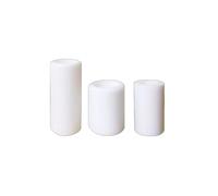 95% Alumina Ceramic Tube - Single Hole Hollow Insulation Sleeve, High-Temp Resistant Small Section Pipe(1X2X5mm10PCS)