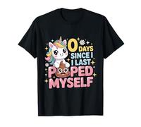 95 Jours Depuis la dernière Fois Que Je me suis Fait Caca Meme T-Shirt