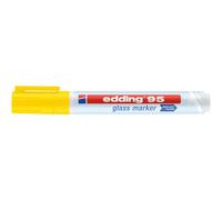 Edding 95 4-95005 Marqueur pour verre jaune 1.5 mm, 3 mm