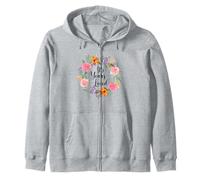 95 Years Loved 95th Birthday Floral 95 Year Old Men Women Sweat à Capuche