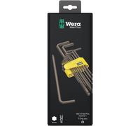 Wera 950/13 Hex-Plus Imperial 1 6 pans intérieurs Jeu de clés mâles coudées 13 pièces
