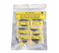 950 pièces ensemble 0.5/0.6/0.7mm 12mm30mm joint torique universel en caoutchouc montre couvercle arrière joints d'étanchéité (0,5 mm)