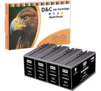 950 Xl 951Xl Cartouches D'Encre Noir Compatibles Avec Hp 950Xl 951Xl - Compatible Avec Officejet Pro 8620, 8600, Officejet Pro 8610, 8615, 8100, 276Dw (Pack De 4)[ENC941393]