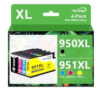 950XL 951XL Cartouches d'encre Replacement Compatible pour HP 950XL 951XL pour HP Officejet Pro 8600 8610 8620 8630 8640 8100 8625 8615 8660 251dw 276dw (Magenta Noir Cyan Jaune)
