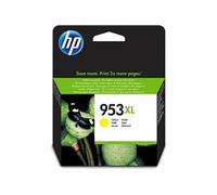 HP 953XL Cartouche d'encre jaune grande capacit? authentique (F6U18AE) pour HP OfficeJet Pro 8710/8715/8720
